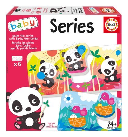 Társasjátékok - Oktatójáték legkisebbeknek Sort the series with the Bimba Panda Educa