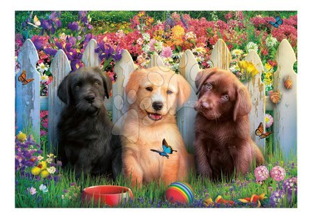 Rompecabezas infantiles de 100-300 piezas - Puzzle Posing Puppies Educa_1