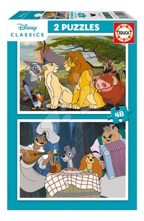 Puzzle y juegos de mesa - Puzzle Animals Disney Educa