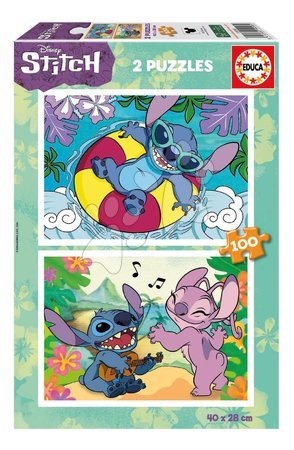 Puzzle pentru copii 100 - 300 de bucăți - Puzzle Stitch Disney Educa