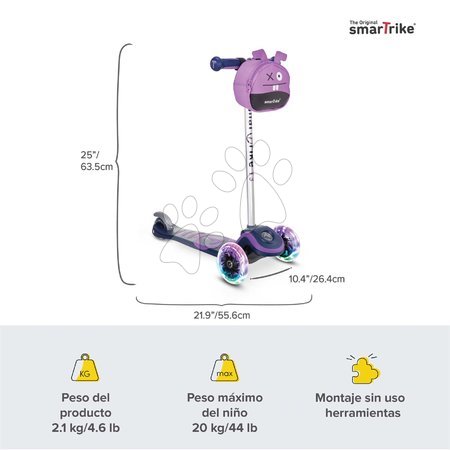 Hullámzó rollerek - Roller T3 SmarTrike  - 4