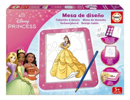 Kreativní a didaktické hračky | Strana 16 - Kreatívne tvorenie s tabletom Light Table Disney Princess Educa