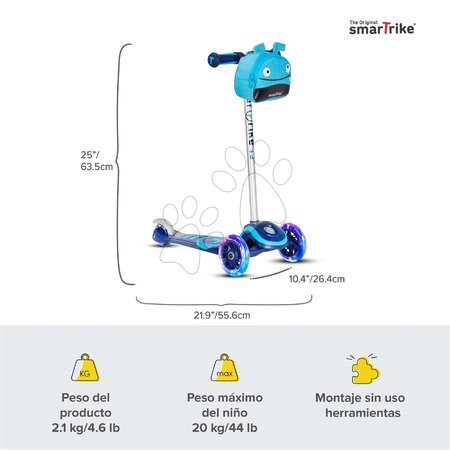 Hullámzó rollerek - Roller T3 SmarTrike  - 3