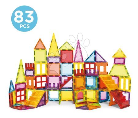 BIG-Bloxx building toys - Stavebnica 3D magnetická extra veľká  Magnetics Building Tiles Educa - 2