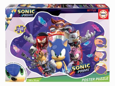 Educa - Puzzle plagát Sonic Prime Educa