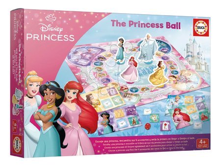 Ab 3 bis 6 Jahren vom Hersteller Educa - Gesellschaftsspiel Ball mit den Prinzessinnen The Princess Ball Educa