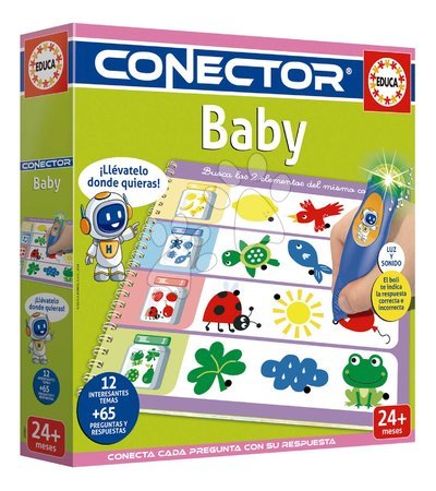 Társasjátékok - Társasjáték Képekkel tanulok Baby Conector Educa