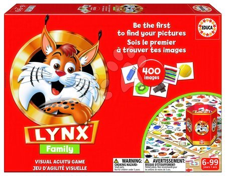 Társasjátékok - Társasjáték Gyors mint a hiúz Lynx Educa_1