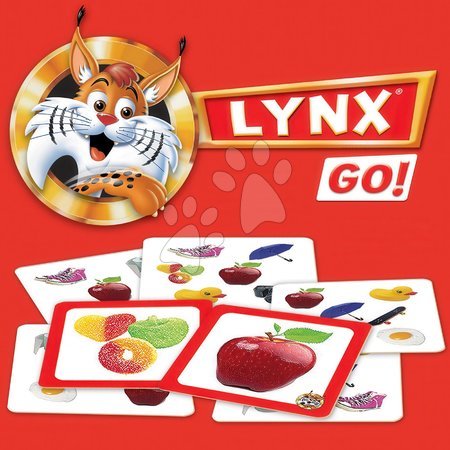 Cizojazyčné společenské hry - Společenská hra Rychlý jako rys Lynx Go! Educa - 3