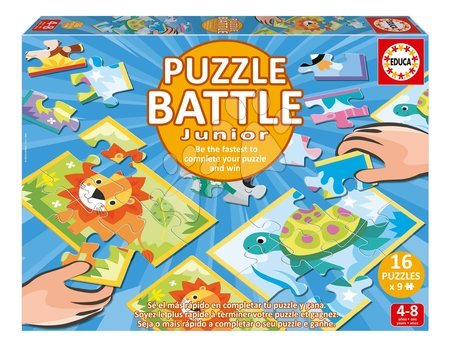 Ab 3 bis 6 Jahren vom Hersteller Educa - Puzzle Battle Tiere Junior Educa