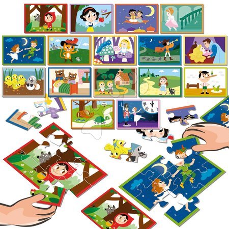 Puzzles pour enfants - Puzzle Battle contes Histoires Junior Educa_1