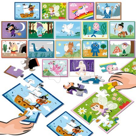 Puzzles pour enfants - Puzzle Battle fantázia Fantasy Junior Educa_1