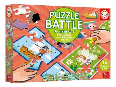 Kids' puzzles up to 100 pieces - Puzzle Battle fantázia Fantasy Junior Educa - 3