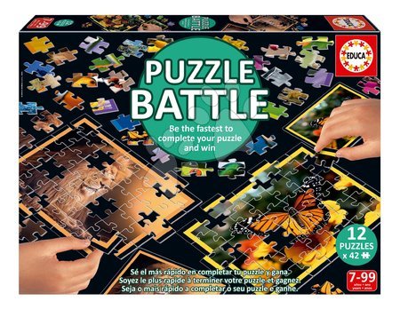 Ab 6 bis 9 Jahren vom Hersteller Educa - Puzzle Battle Natur Natur Educa