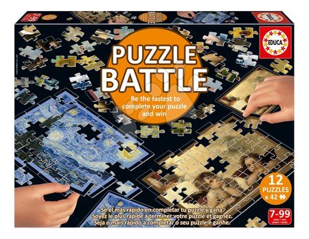 Ab 6 bis 9 Jahren vom Hersteller Educa - Puzzle Battle Kunst Art Educa