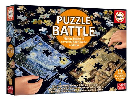 Puzzle 500 dílků - Puzzle Battle Umění Art Educa - 3