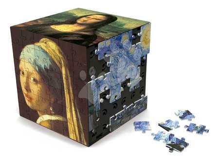 Puzzle 3D - Puzzle művészi 3D Cube Art Educa - 2