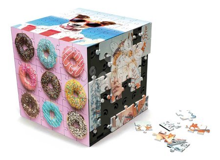 3D puzzles - Puzzle zvieratká 3D Cube Animals Educa - 2