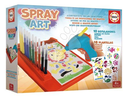 Creative and educational toys - Kreatívne tvorenie so sprejom Spray Art Educa