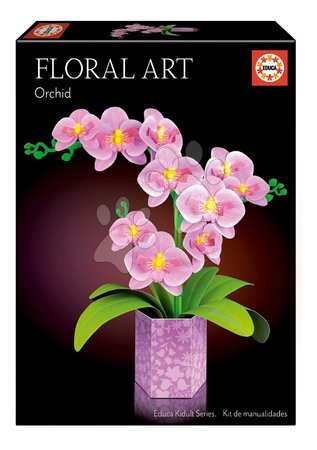 Creative and educational toys - Kreatívne tvorenie orchidea Floral Art Orchid Educa