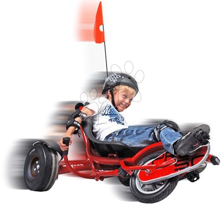 Go kart - Motokára na šlapání Go Kart Pro 50 triker Red Exit Toys - 3