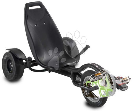 Go kart - Motokára na šlapání Go Kart Pro 100 triker Black Exit Toys - 4