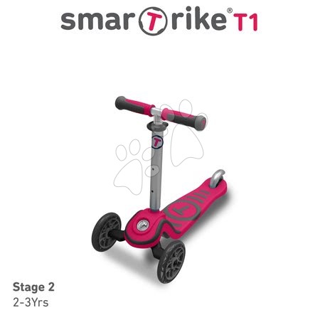 Patinetes de tres ruedas - Kolobežka a odrážadlo T1 smarTrike - 3