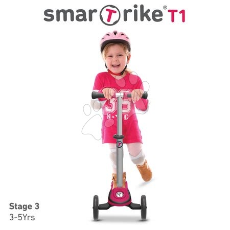 Patinetes de tres ruedas - Kolobežka a odrážadlo T1 smarTrike - 6