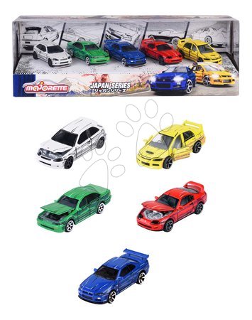 Play vehicle sets - Autíčka Japan Series 5 Pieces Giftpack Majorette - 7