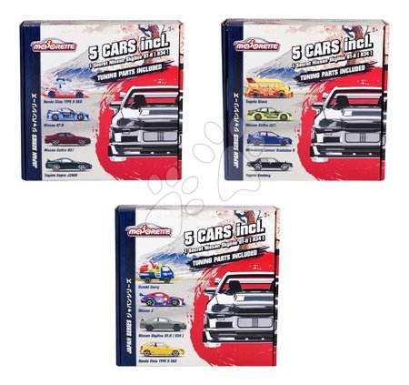 Coches sets - Autitos Japan Series Bonus Pack Majorette - 7