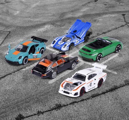 Play vehicle sets - Porsche Motorsport Cars 5 Pieces Giftpack Majorette - 6