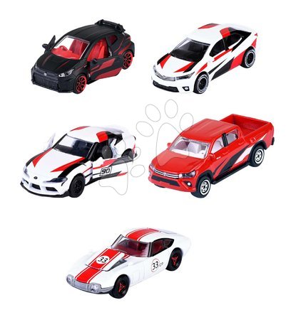 Coches sets | Página 2 - Autitos de carreras Toyota Racing 5 Piezas Pack de Regalo Majorette