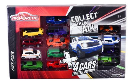 Coches sets - Autíčka Edición Limitada 10 Pack de Regalo 9+4 Piezas Majorette_1