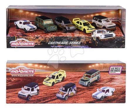 Play vehicles and driving simulators | Page 2 - Autíčka Castheads Series 5 Pieces Giftpack Majorette_1