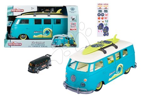 Toy cars - VW The Originals T1 Caravan Toy Car Majorette - 4