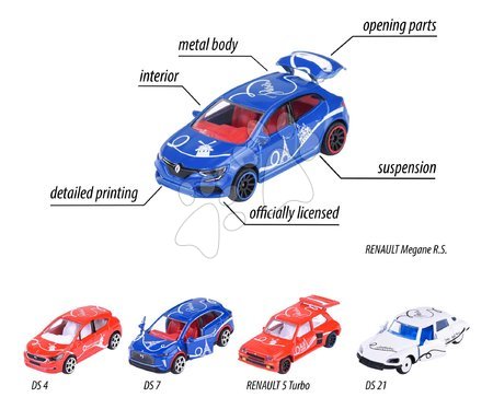 Play vehicle sets - Autíčka French Touch 5 Pieces Giftpack Majorette - 4