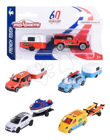 Toy cars - Autíčko s prívesom French Touch Trailer Majorette - 4