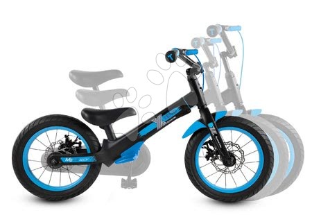 Dětská kola 12 - Kolo Xtend Mg+Bike Black Blue smarTrike - 2