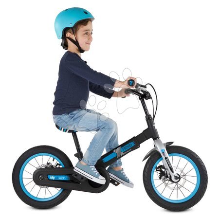 Dětská kola 12 - Kolo Xtend Mg+Bike Black Blue smarTrike - 10