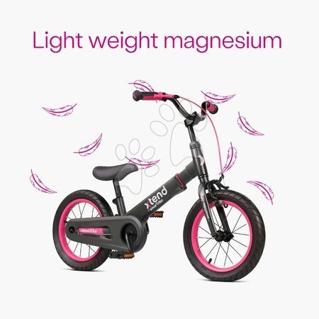 Vélos pour enfants 12 - Bicyclette et draisienne 2 en 1 Xtend Bike Pink smarTrike - 6