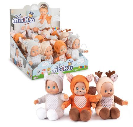 Játékbabák 9 hónapos kortól - Játékbaba Nyuszi jelmezben Mini Animal Doll Minikiss Smoby - 5