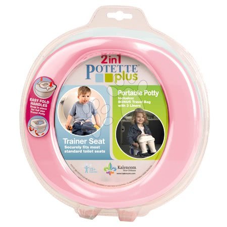 Potties and potty training seats - Travel potty/Toilet reducer Potette Plus Pastel Kalencom - 9