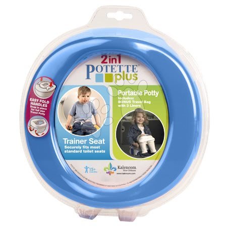 Potties and potty training seats - Travel potty/toilet reducer Potette Plus - 4