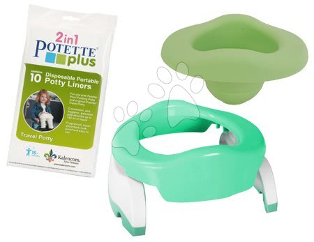 Potties and potty training seats - Set travel potty/reduction for WC Potette Plus 2in1 by Kalencom - 25