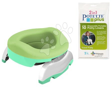 Potties and potty training seats - Set travel potty/reduction for WC Potette Plus 2in1 by Kalencom - 26