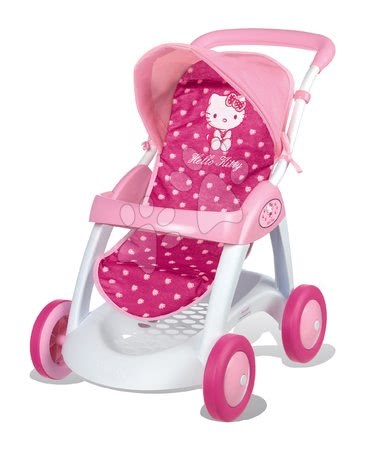 Neaktívna Staré položky - SMOBY 24087-2 kuchynka Hello Kitty s 19 doplnkami+športový kočík (55 cm rúčka)+ bábika so šatôčkami 32 cm - 6