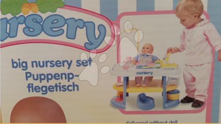 Domečky pro panenky - Přebalovací stůl pro panenku Nursery Écoiffier - 2