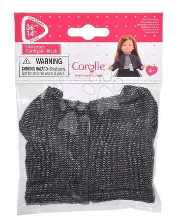 Vestiti per bambole - Abbigliamento Cardigan Black ma Corolle - 3