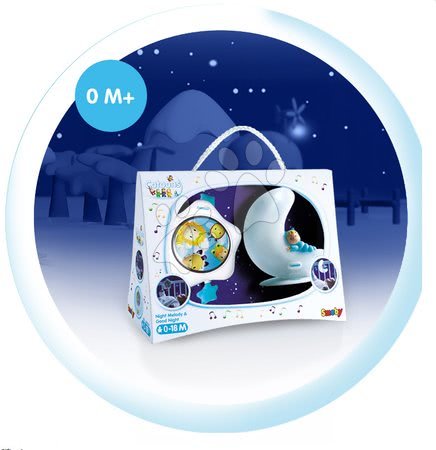 Baby toys - Glowing little moon and star Cotoons Smoby - 2