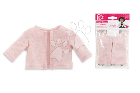 Játékbaba ruhák - Szvetter Cardigan Silvered Pink Ma Corolle - 3